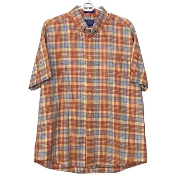 Pendleton Other - Pendleton Oceanside Short Sleeve Plaid Button Down Shirt